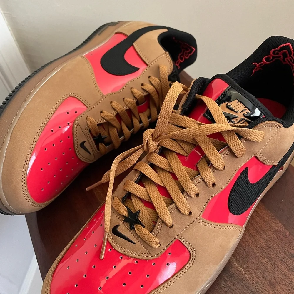 Nike Air Force 1 Low World Tour Shanghai Size 13 Not Box - Picture 6 of 11